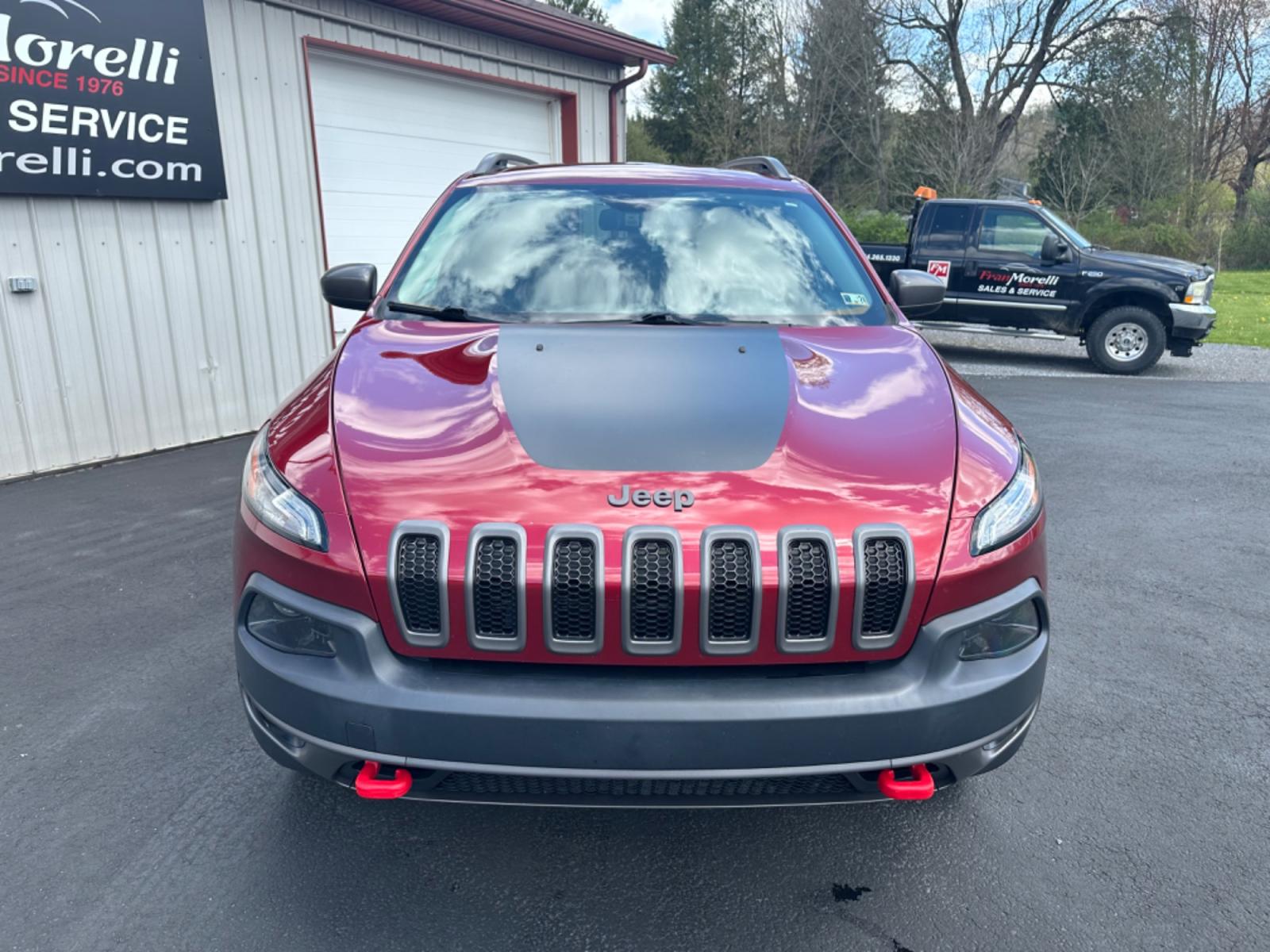 2016 Red Jeep Cherokee (1C4PJMBS2GW) with an 6 engine, automatic transmission, located at 8464 Route 219, Brockway, PA, 15824, (814) 265-1330, 41.226871, -78.780518 - Photo #22